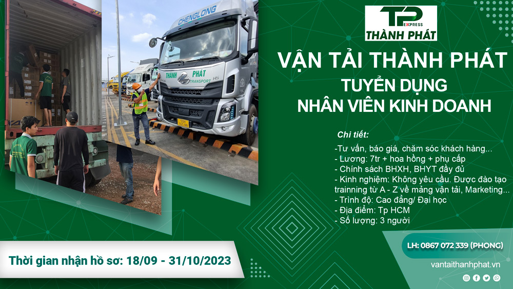 tuyển dụng nhân viên kinh doanh tháng 10